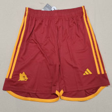 2023/24 Roma Home Red Shorts Pants