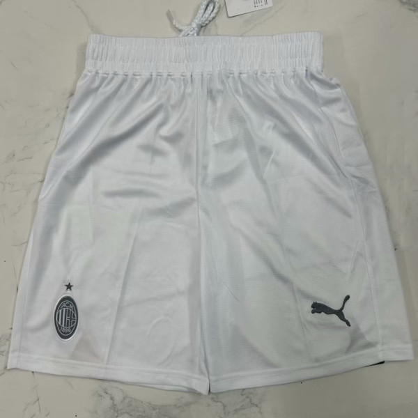 2023/24 AC Away White Shorts Pants