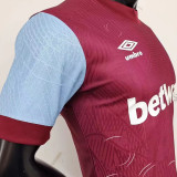 2023/24 West Ham Home Player Version Soccer Jersey