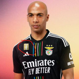 2023/24 Benfica Away Black Player Version Soccer Jersey