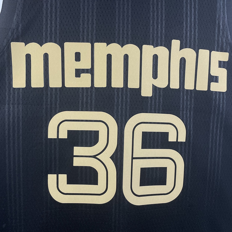 2023/24 Grizzlies ROSE #23 Sapphire Blue NBA Jerseys