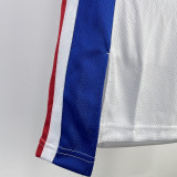 2023/24 Pistons ROSE #25 White NBA Jerseys 热压