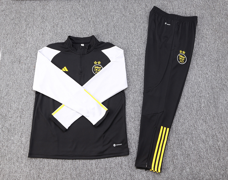 2023 24 Algeria Black Sweater Tracksuit