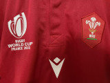 2023 Wales RUGBY WORLD CUP Home Red Rugby Jersey 威尔士