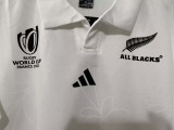 2023 All Blacks RUGBY WORLD CUP Away Rugby Jersey 全黑