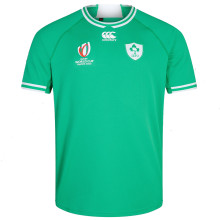 2023 Irish IRFU  RUGBY WORLD CUP Home Green Rugby Jersey  Ireland爱尔兰