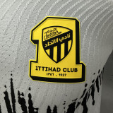 2023/24 Al Ittihad Away White  Player Version Jersey 吉达联