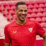 2023/24 Sevilla FC Away Red Fans Soccer Jersey