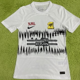 2023/24 Al Ittihad Away White  Player Version Jersey 吉达联