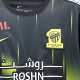 2023/24 Al Ittihad Third Black Fans Jersey 吉达联