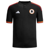 2023/24 Roma Third Black Player Version Soccer Jersey