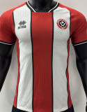 2023/24 Sheffield United Home Player Version Jersey  谢菲尔德联