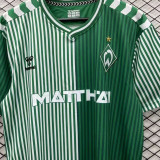 2023/24 Werder Bremen Home Green Fans Soccer Jersey