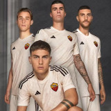 2023/24 Roma Away White Plasyer Version Soccer Jersey