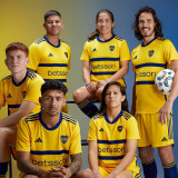 2023/24 Boca Away Yellow Fans Soccer Jersey