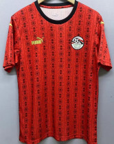 2023/24 Egypt  Home Red Fans Soccer Jersey
