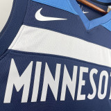 2023/24 Timberwolves ROSE # 25 Sapphire Blue  NBA Jerseys