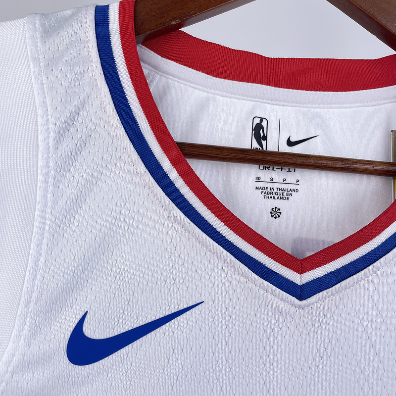 2023/24 Clippers GEORGE #13 White NBA Jerseys