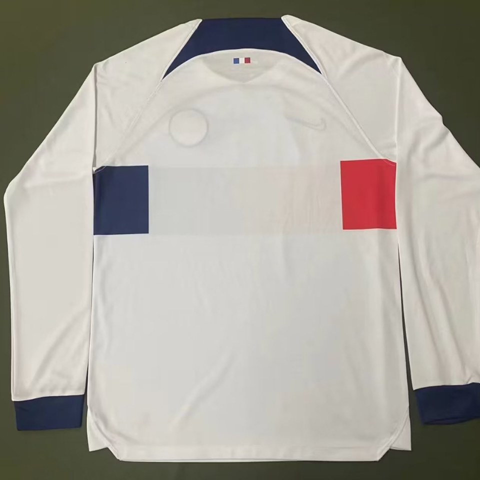 Psg white cheap jersey long sleeve