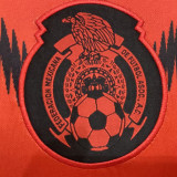 2014 Mexico Away Orange Retro Soccer Jersey