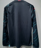 2023/24 Man City Third Fans Long Sleeve Jersey