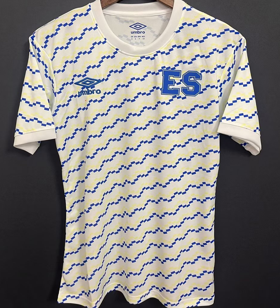 2023 24 EL Salvador White Training Jersey   61006106970a9e4a 