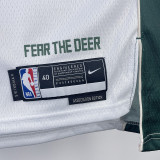 2023/24 Bucks ANTETOKOUNMPOL #34  White NBA Jerseys