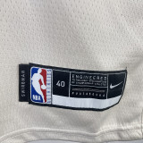 2023/24 Bucks LILLARD #0 Off-White  NBA Jerseys