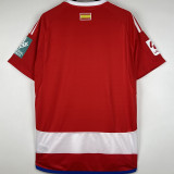 2023/24 Granada Home Red White Fans Soccer Jersey