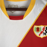 2023/24 Vallecano Home White Fans Soccer Jersey