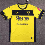 2023/24 Hellas Verona Away Yellow Fans Soccer Jersey 维罗纳