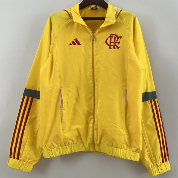 2023/24 Flamengo Yellow Windbreaker