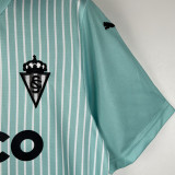 2023/24 Sporting Gijón Away Fans Soccer Jersey