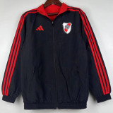 2023/24 River Plate Reversible Windbreaker 双面