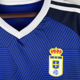 2023/24 Real Oviedo Home Blue Fans Soccer Jersey
