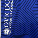 2023/24 Real Oviedo Home Blue Fans Soccer Jersey