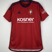 2023/24 Osasuna Home Red Fans Soccer Jersey