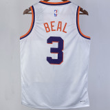 2023/24 Suns BEAL #3 White NBA Jerseys
