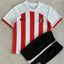 2023/24 Sunderland Home Kids Soccer Jersey