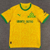 2023/24 Mamelodi Sundowns Yellow Fans Soccer Jersey 马梅洛迪日落