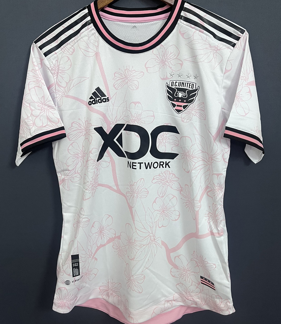 Adidas 2023-24 DC United Away Jersey - White, L