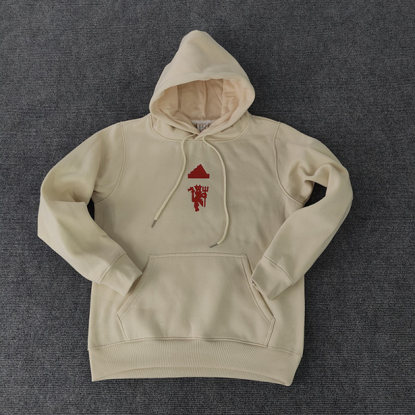 2023/24 M Utd Off White Hoody