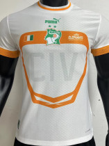 2022/23 Ivory Coast Away White Player Version Jersey