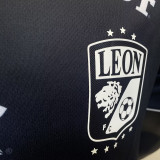 2023/24 Club León FC Away Black Player Version Jersey 莱昂