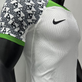 2022/23 Nigeria Away White Player Version Jersey