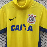 2014/15 Corinthians Goalkeeper Yellow Retro Jersey