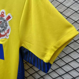 2014/15 Corinthians Goalkeeper Yellow Retro Jersey