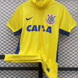 2014/15 Corinthians Goalkeeper Yellow Retro Jersey