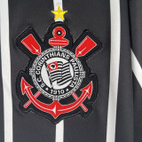1997/98 Corinthians Away Black Retro Jersey
