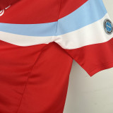 1990/91 Napoli Away Red Retro Soccer Jersey